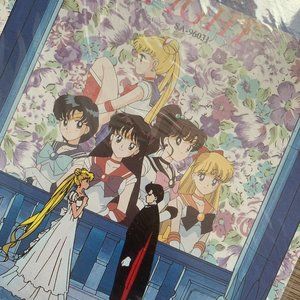 90s Vintage Sailor Venus Sailor Moon Figures Notepad Lighter Collector Lot (4)